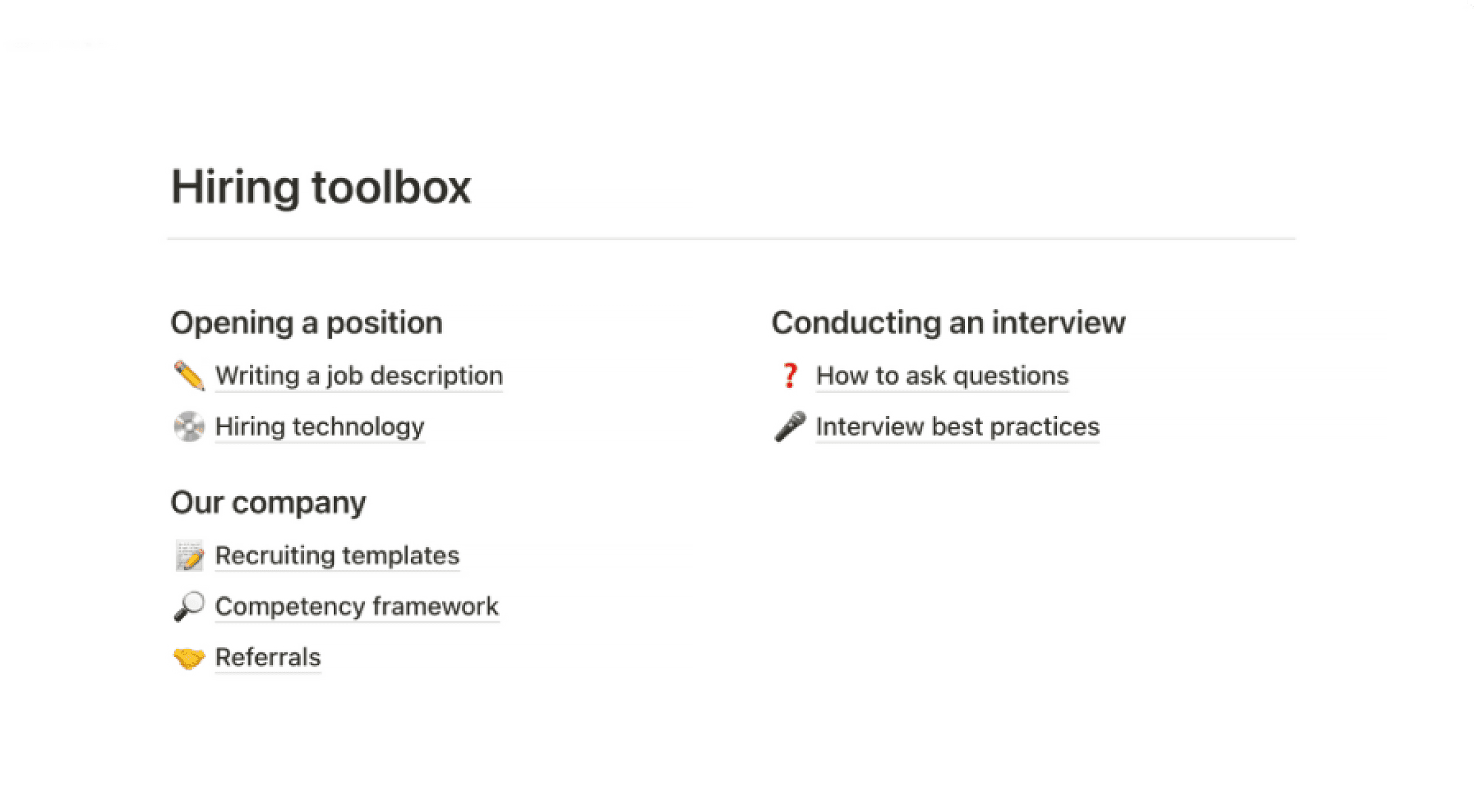 Wiki de contratación