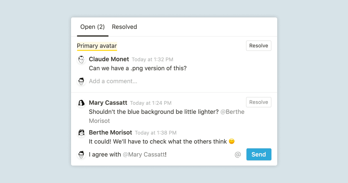 Comments & discussions
