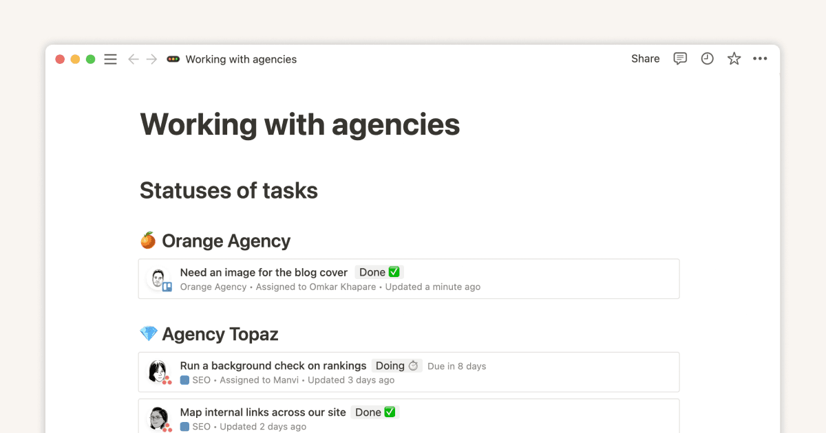 Use link previews to collaborate, manage projects, and ship faster