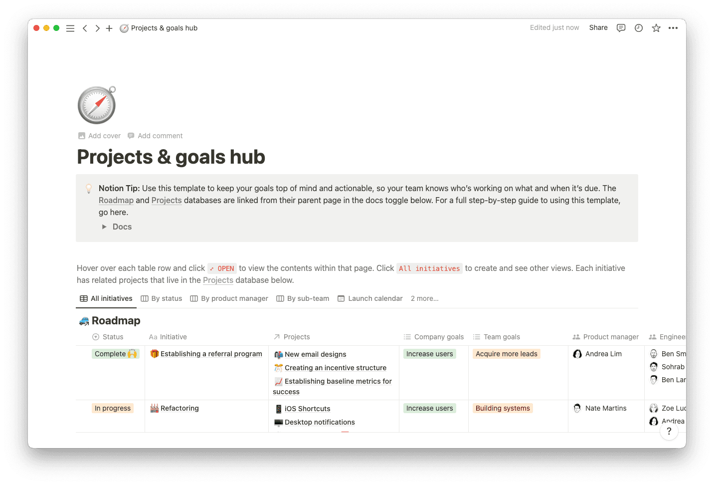 What is an all hands meeting thumbnail